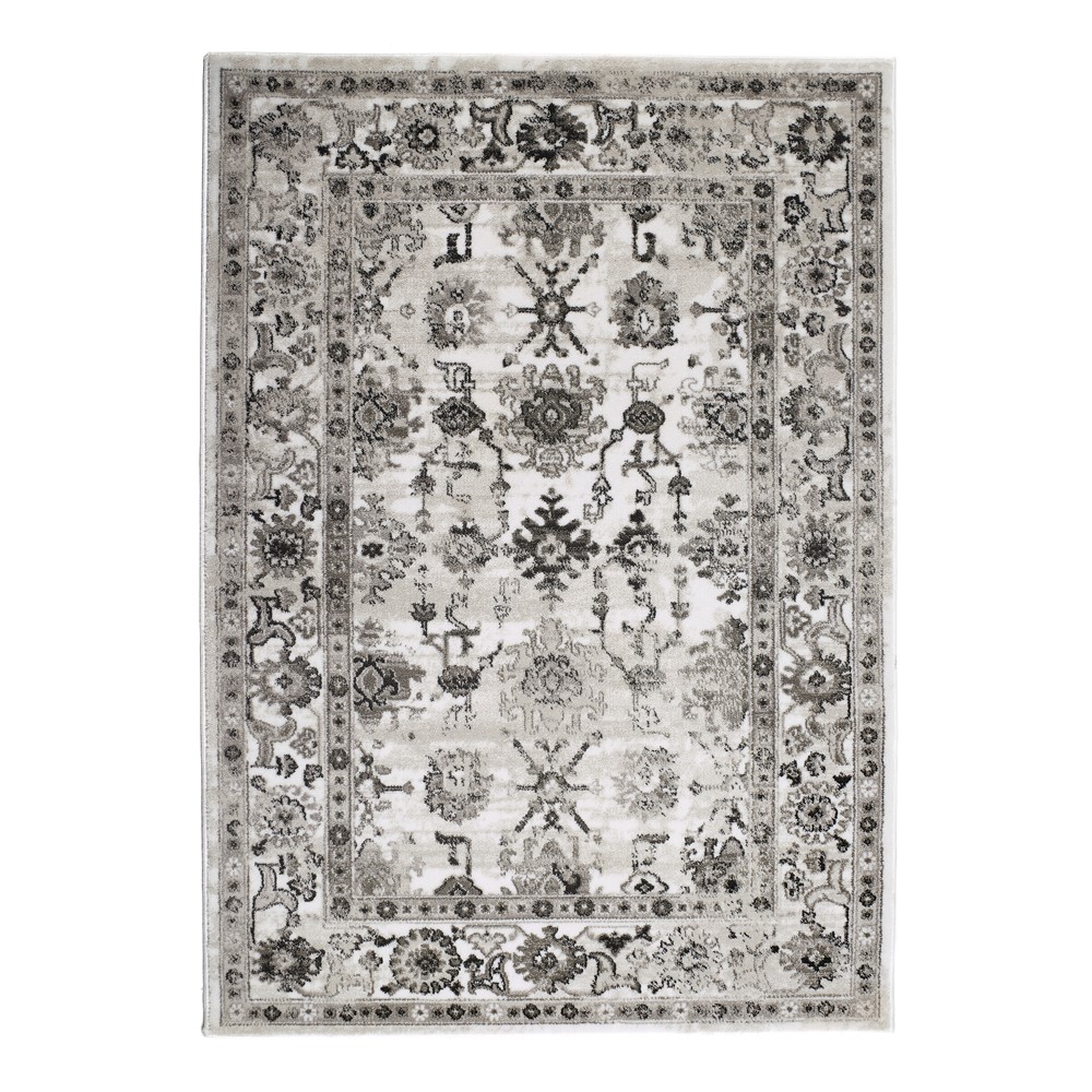 Anatolia Traditional Rugs in Light Grey